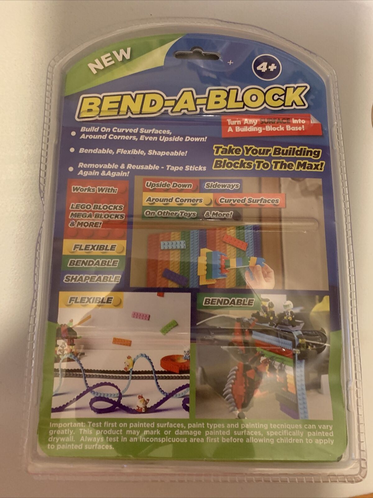 LEGO Bendable Flexible Shapeable Removable & Reusable Tape Sticks