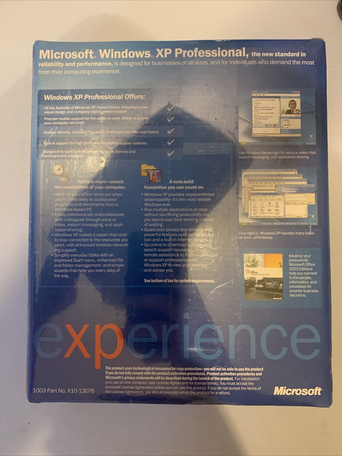 Windows Xp Retail *New Sealed* Microsoft Windows XP Professional Upgrade – Retro Unit