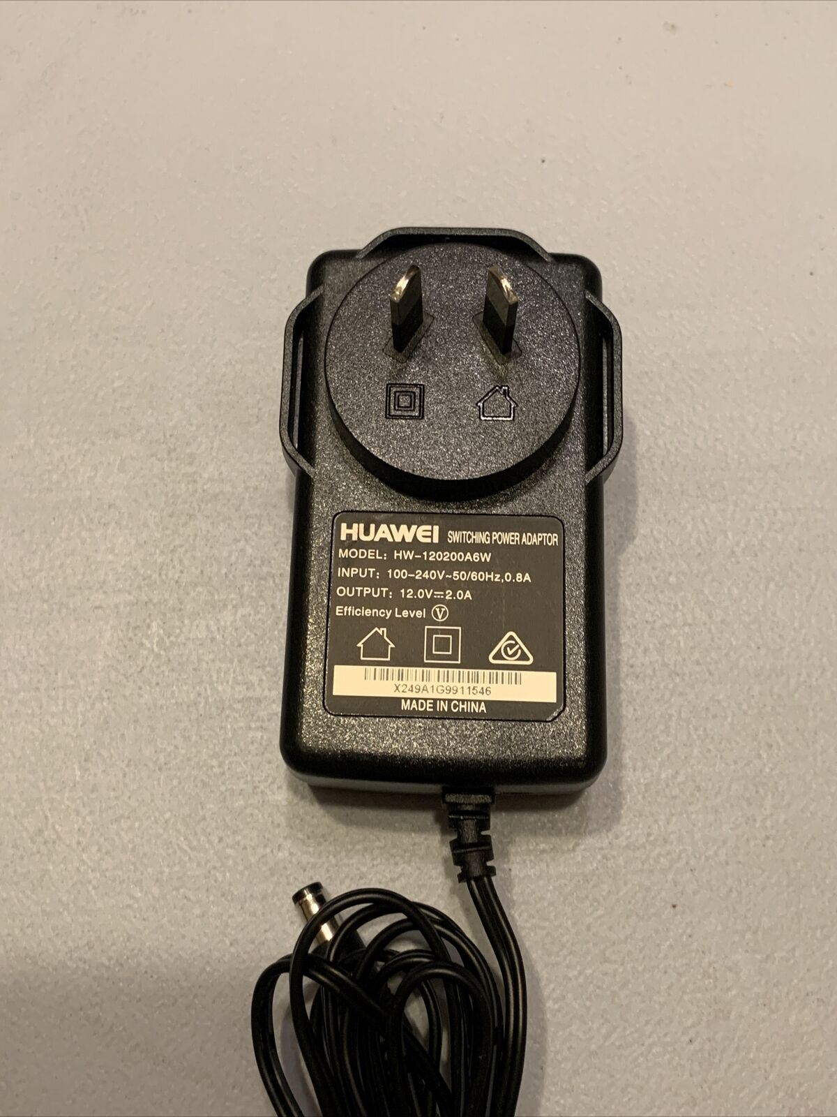 Genuine Huawei 12V 2A AC/DC Adapter Switching Power Supply HW-120200A6 ...