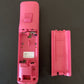 Genuine Pink Nintendo Wii Motion Plus Controller Mote w Strap  (RVL-036)
