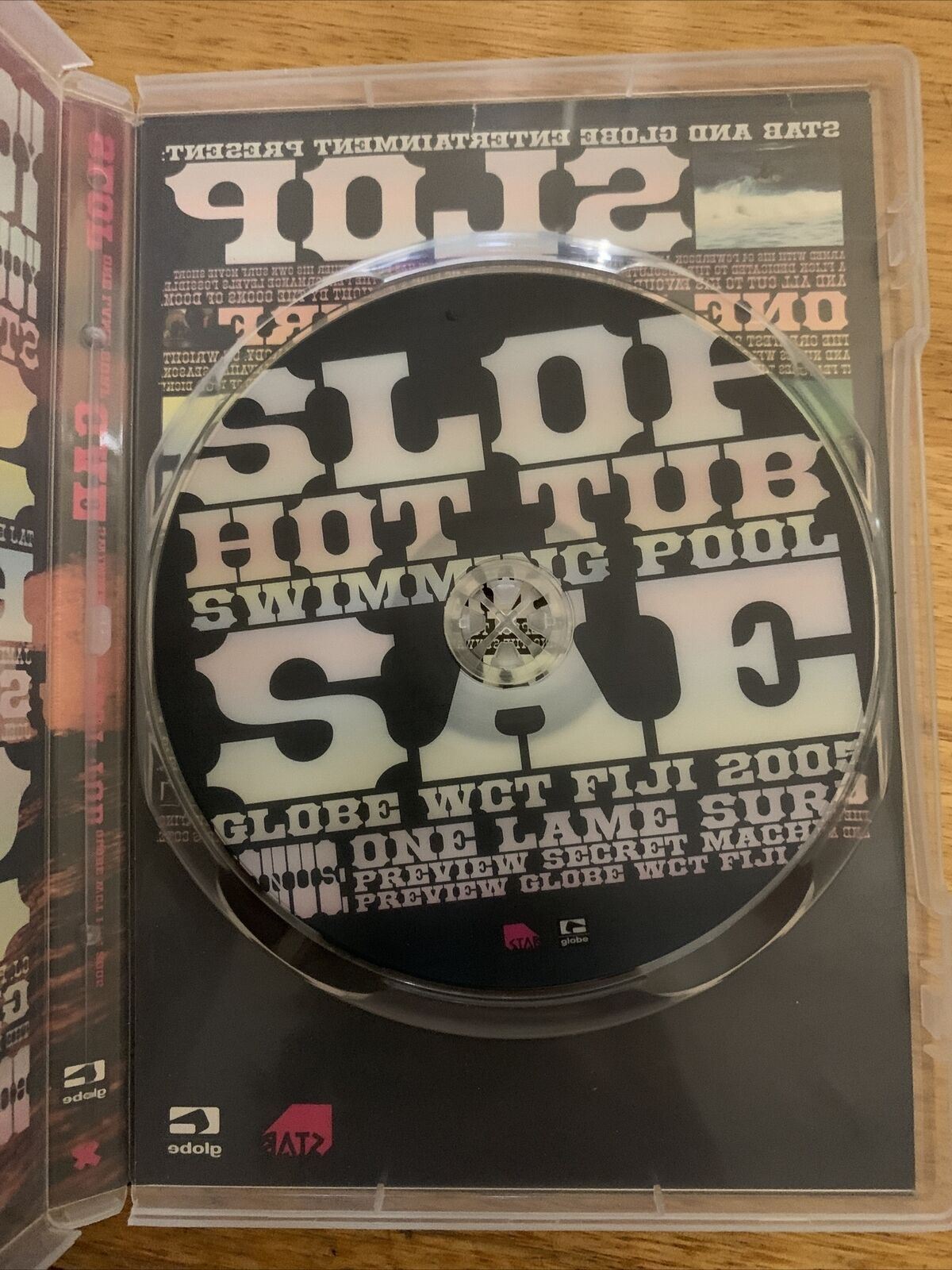 Slop Sae Hot tub - One Lame Surf - Swimming Pool -  Globe WCT Fiji 2005 (DVD)