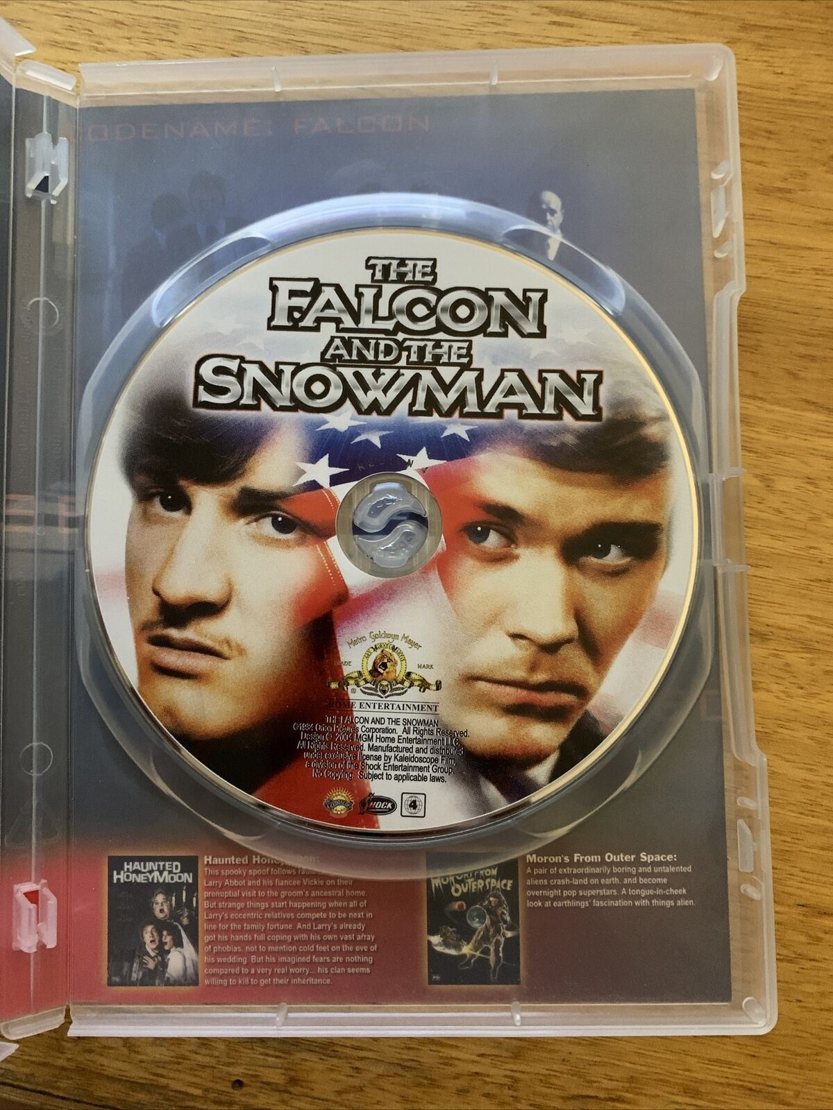 The Falcon And The Snowman (DVD, 1984)