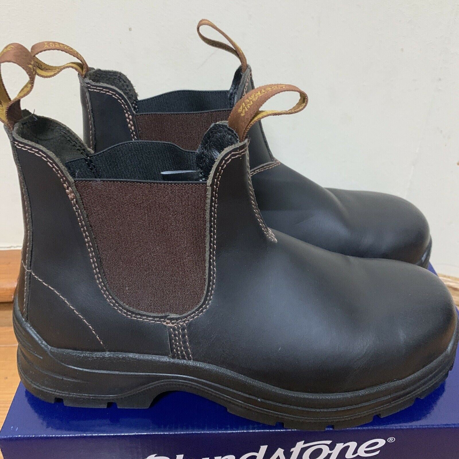 Blundstone 311 Work Safety Boots Elastic Sided Steel Toe