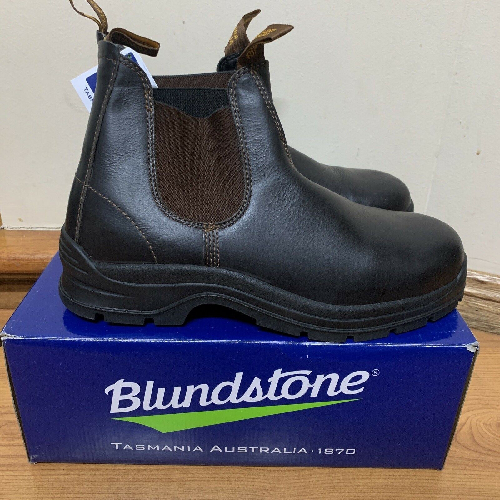 Blundstone Safety Boots 311 Elastic Sided Steel Toe for work