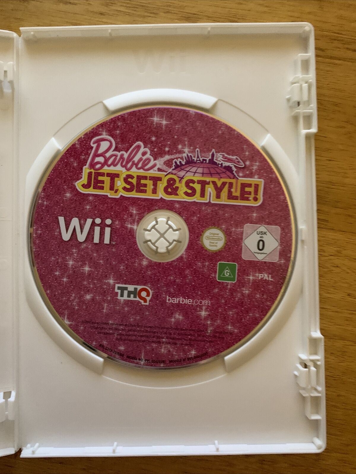 Barbie: Jet, Set & Style - Nintendo Wii Game PAL 2011