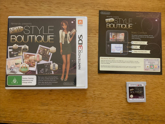 New Style Boutique - Nintendo 3DS complete with Manual