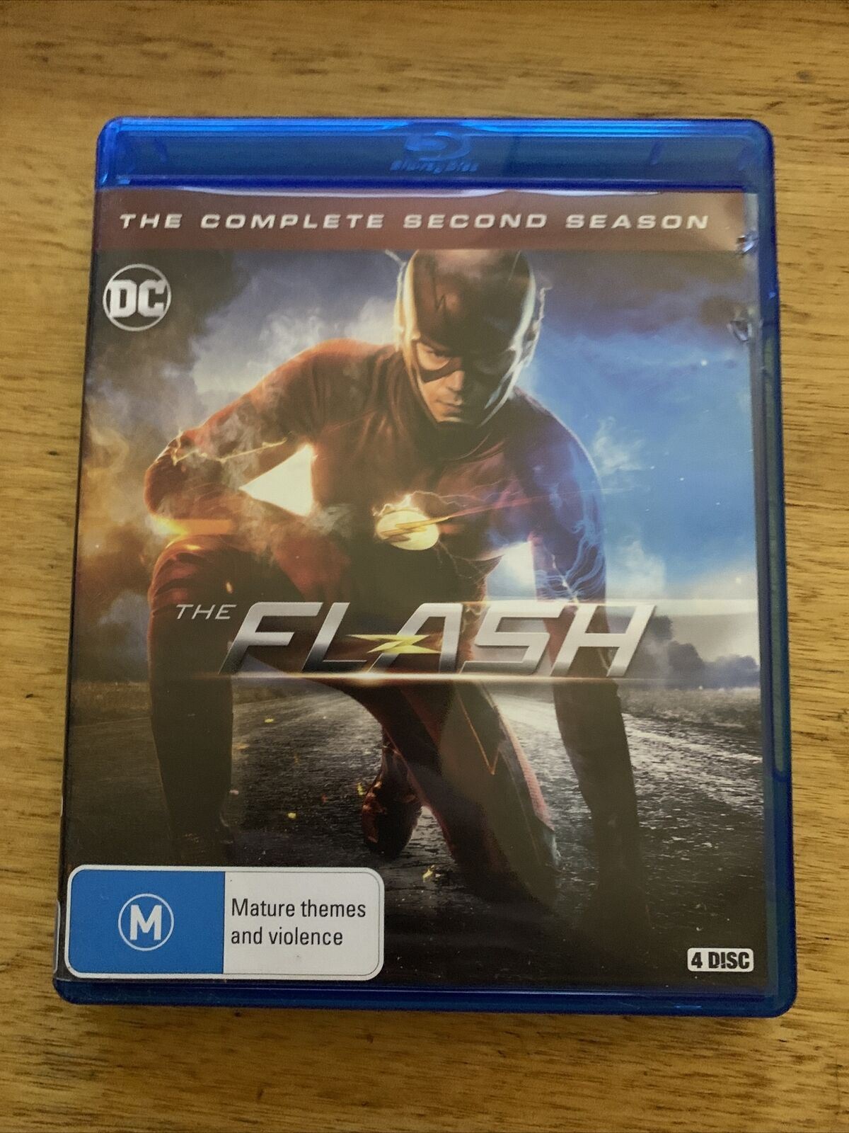 The Flash : Season 2 (Blu-ray, 2016, 4-Disc Set) Region B