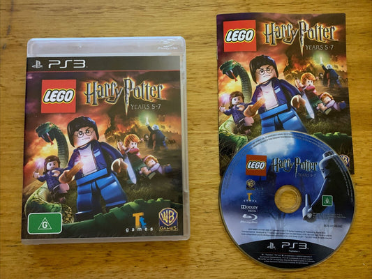 LEGO Harry Potter Years 5-7 - PS3 PlayStation 3 with Manual