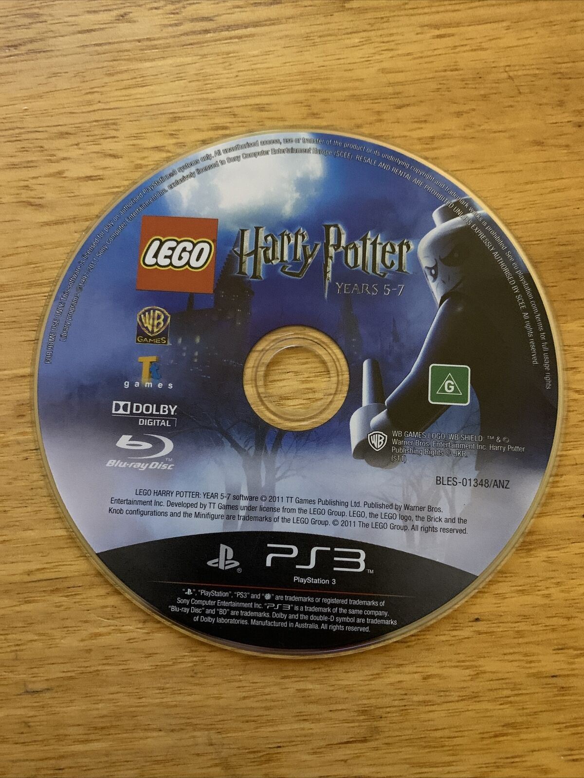 LEGO Harry Potter Years 5-7 - PS3 PlayStation 3 with Manual