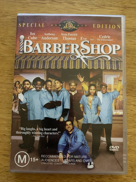Barbershop - Special Edition (DVD, 2002) Ice Cube, Cedric Region4
