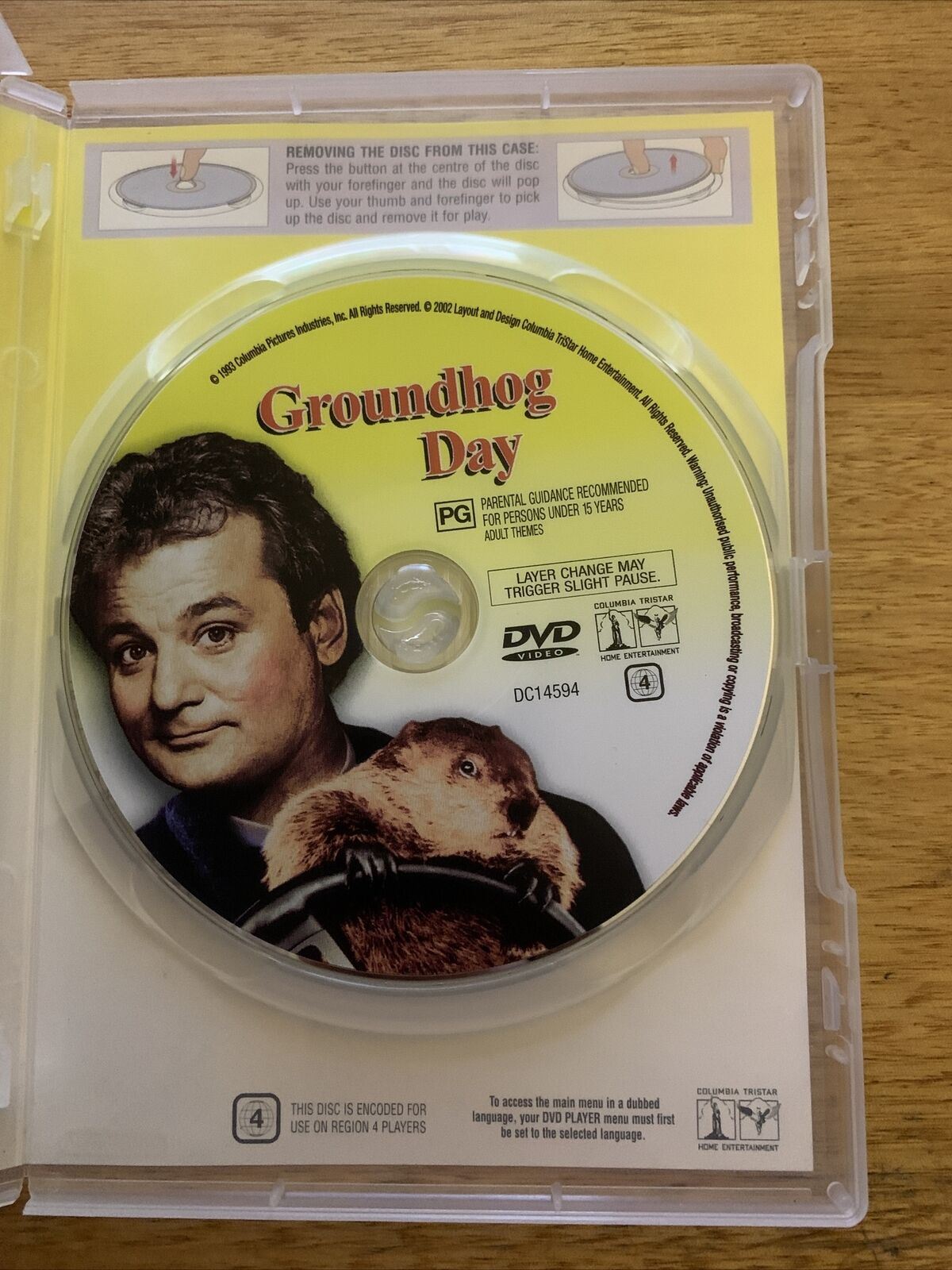 Groundhog Day - Collector's Edition (DVD, 1993) Region 4