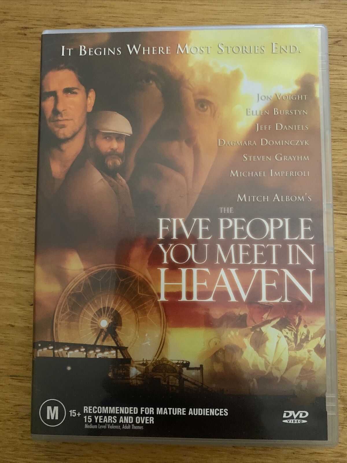 The Five People You Meet In Heaven (DVD, 2004) Jon Voight, Ellen Burstyn