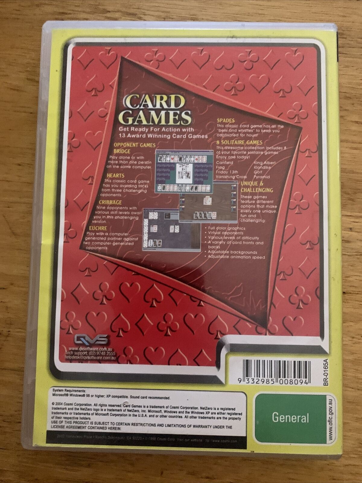 13 Card Games - Windows PC CDROM (2004)