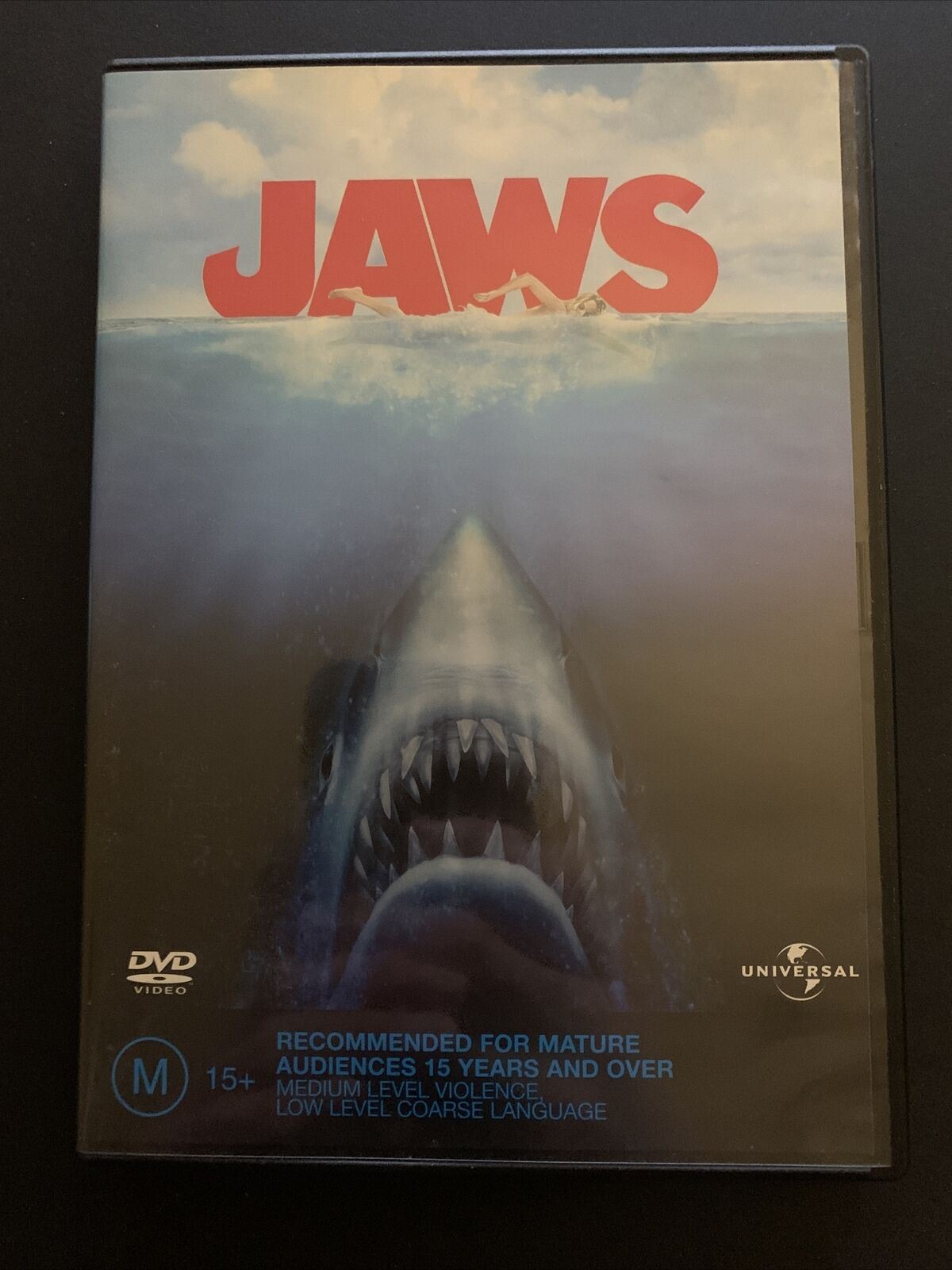 Jaws 1 & 2 (DVD, 1975) Roy Scheider, Robert Shaw, Richard Dreyfuss - Region 4