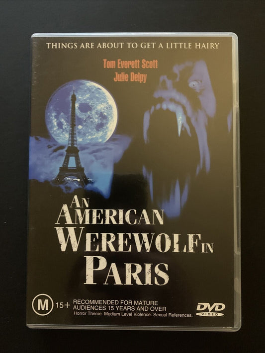 An American Werewolf In Paris (DVD, 1997) Tom Everett Scott, Julie Delpy Region4