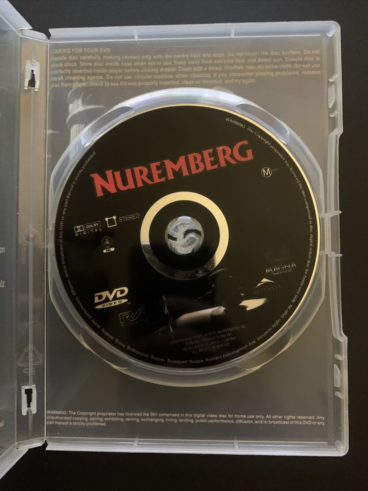 Nuremburg (DVD, 2000) Nazi War Crime Trial - Alec Baldwin, Brian Cox