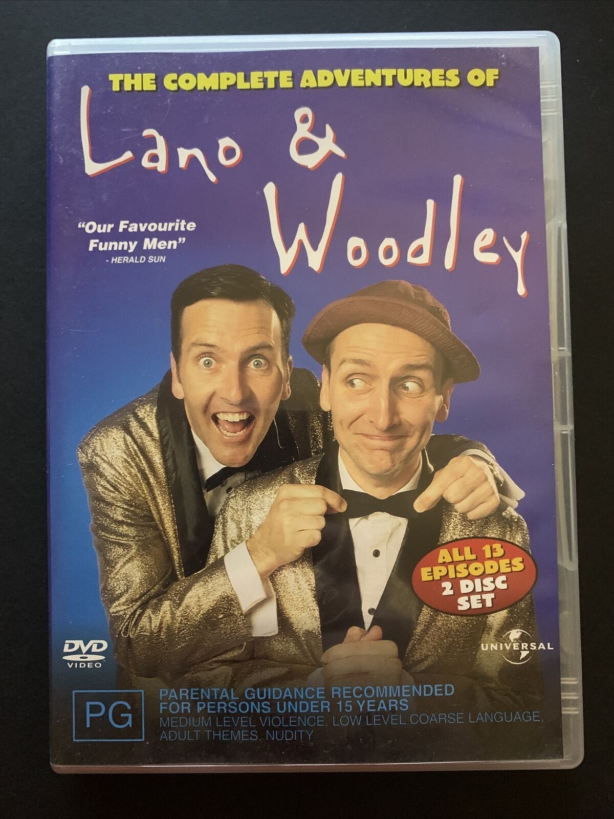 The Complete Adventures Of Lano And Woodley (DVD) Region 4 Retro Unit The Complete Adventures Of Lano And Woodley (DVD) Region 4 Retro Unit