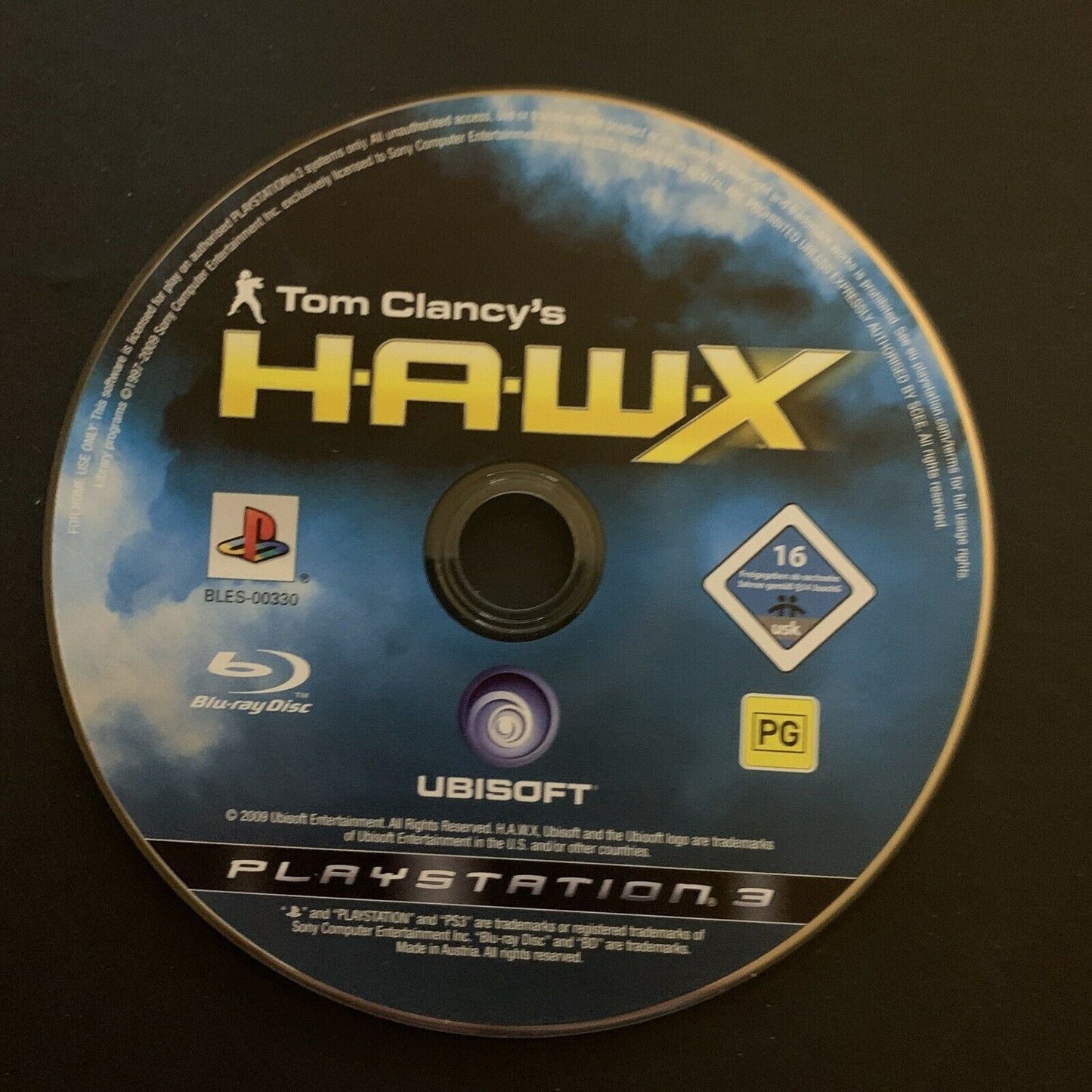 Tom Clancy’s HAWX - PS3 Playstation 3 + Manual Flight Combat Game