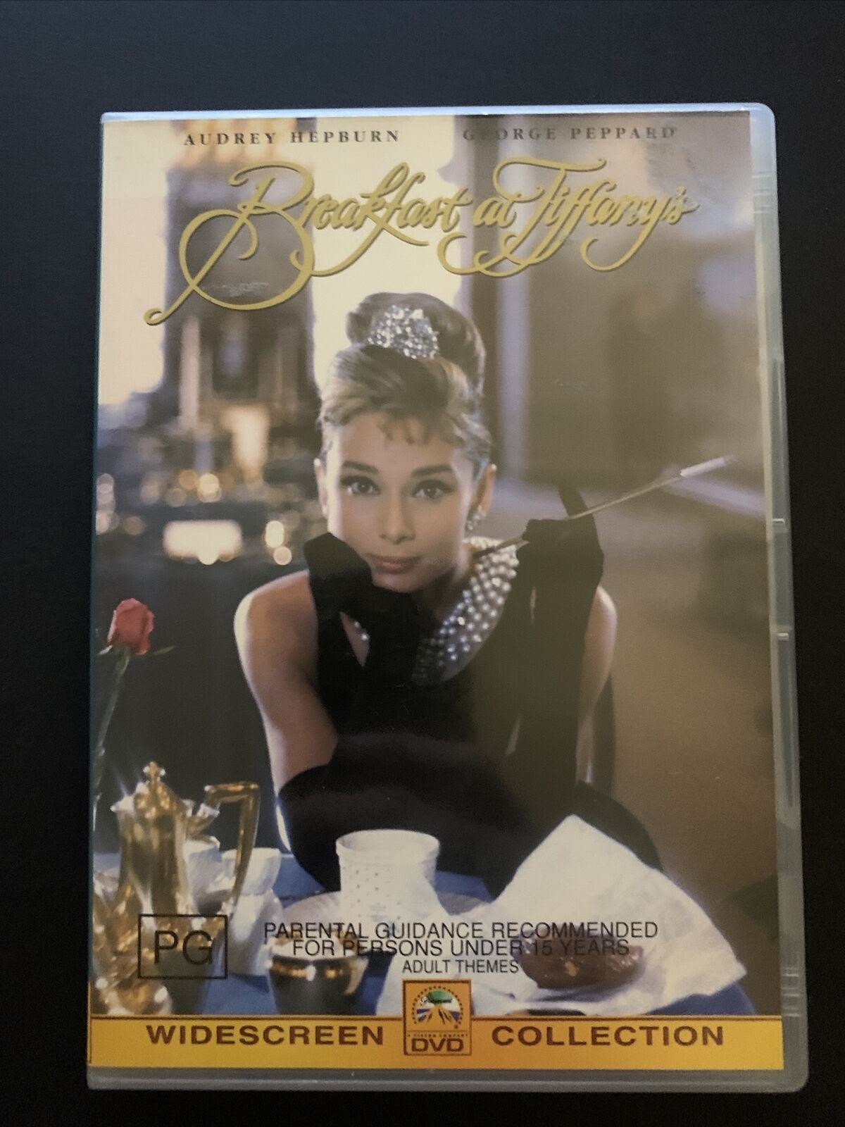 Breakfast At Tiffany's - Widescreen Edition (DVD, 1961) Audrey Hepburn.  Region 4