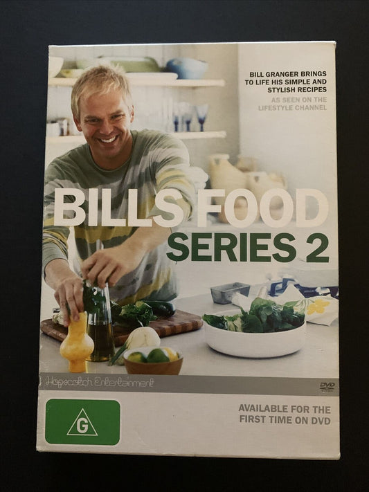 Bill's Food : Series 2 (DVD) Bill Granger Australian Chef -  Region 4
