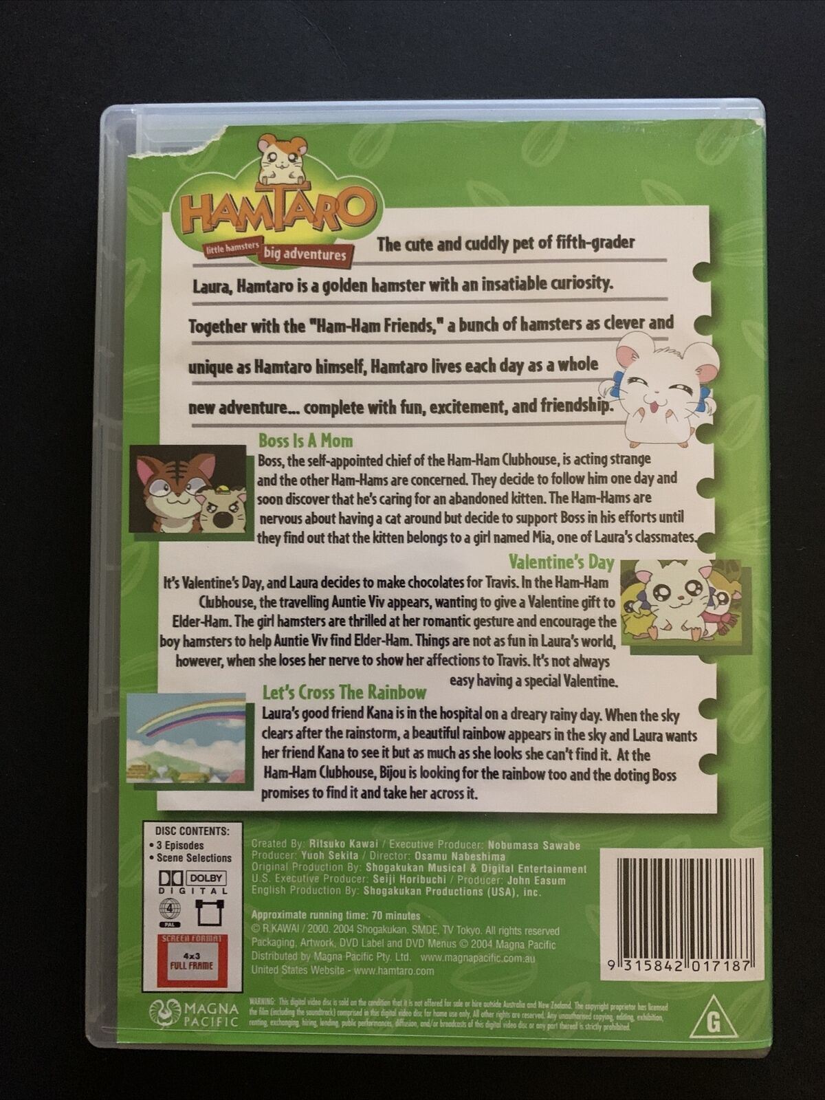 Hamtaro - Little Hamsters Big Adventures (DVD) Anime - Region 4