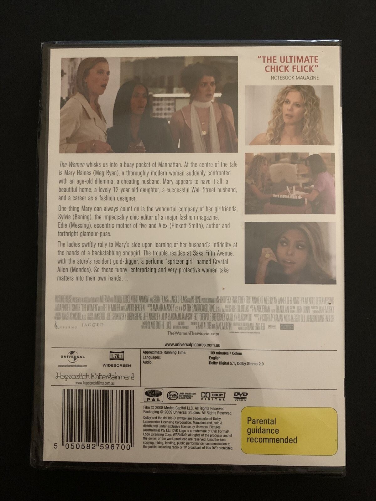 *New Sealed* It's All About The Women (DVD, 2008) Meg Ryan, Eva Mendes. Region 4