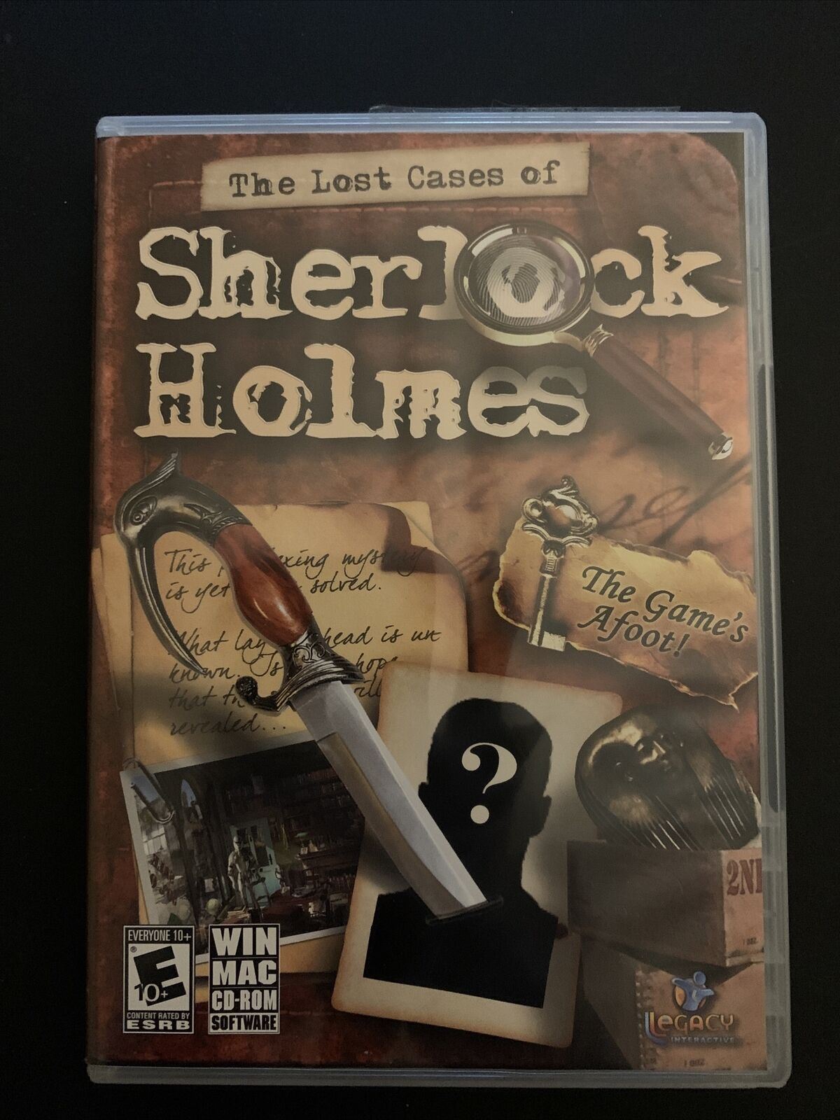 The Lost Cases Of Sherlock Holmes - PC Windows MAC Hidden Object Game