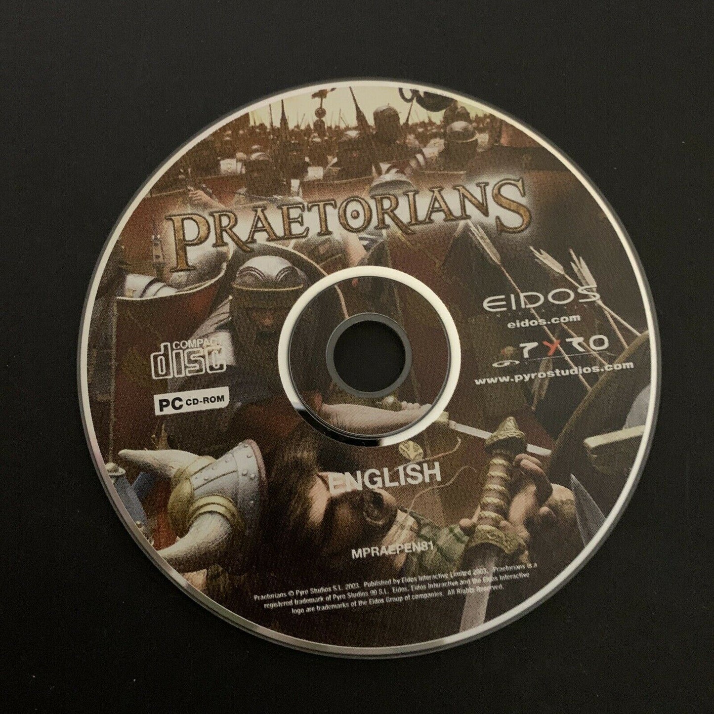 Praetorians - PC CD-ROM Windows Strategy RTS Game