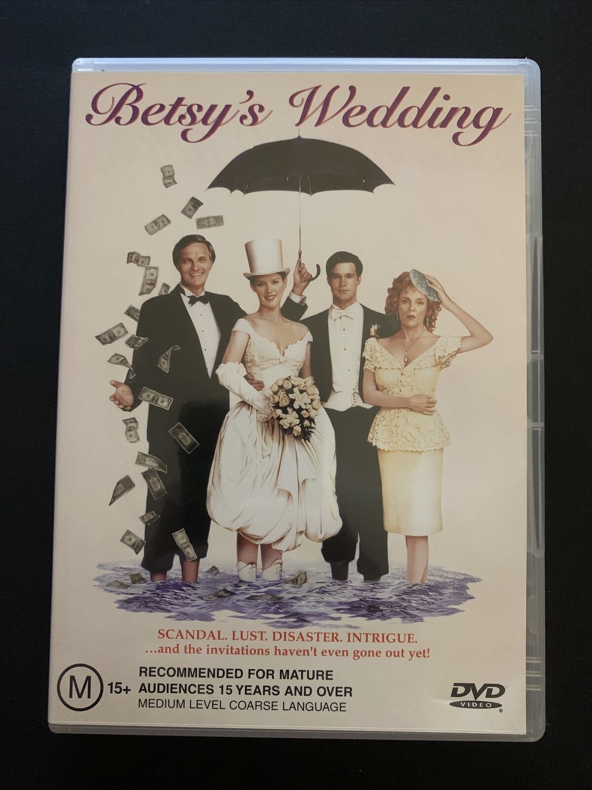 Betsy's Wedding (DVD, 1990) Alan Alda, Molly Ringwald, Joey Bishop - Region 4