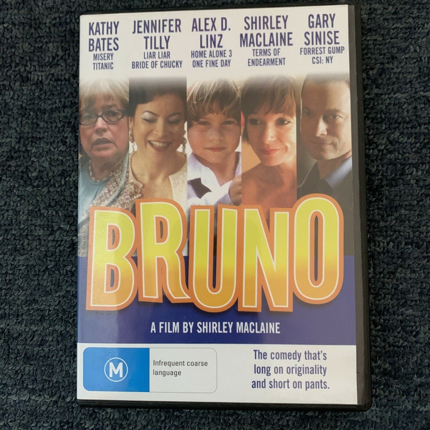 Bruno (DVD, 2000) Kathy Bates, Jennifer Tilly, Alex D Linz, Shirley MacLaine