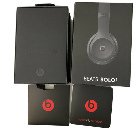 Beats Solo 3 Original Box & Manual *Doesn't Include Device - Box & Manual Only*