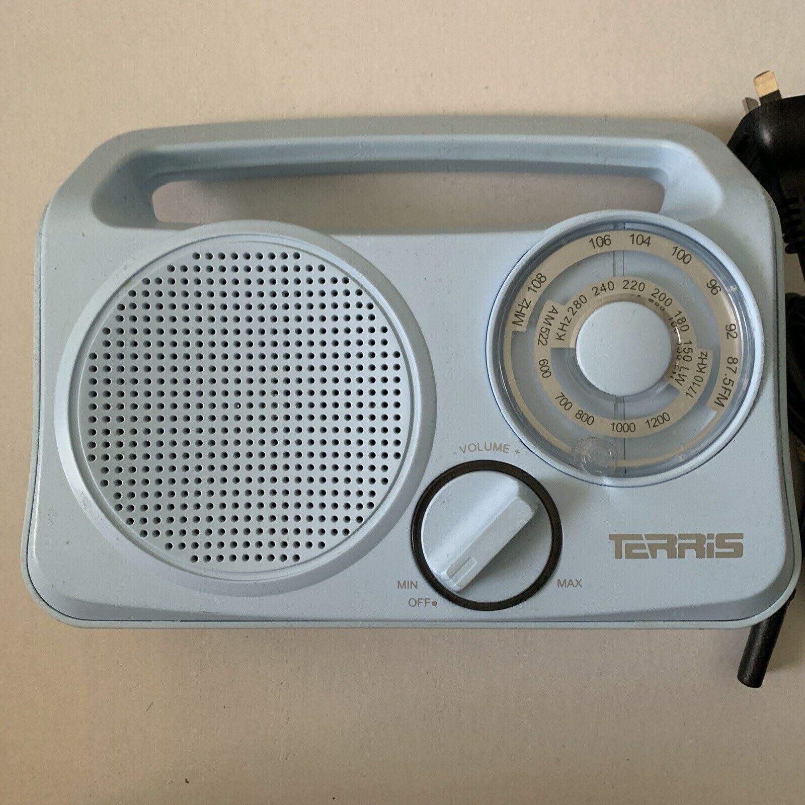 Terris AM/FM Kitchen Portable Radio EC-EDS-01 – Retro Unit