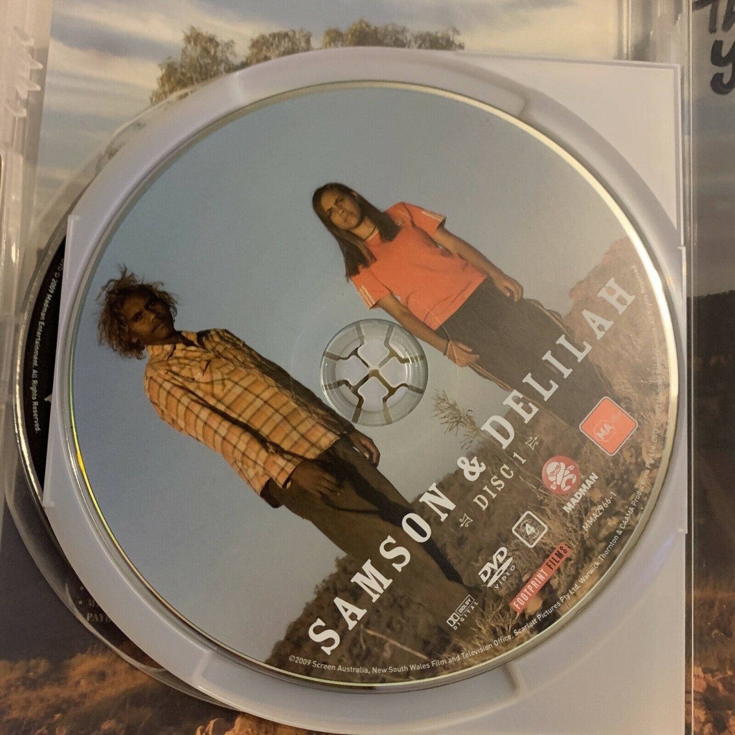 *Signed Cover* Samson & Delilah (DVD, 2009, 2-Disc Set)   Region 4