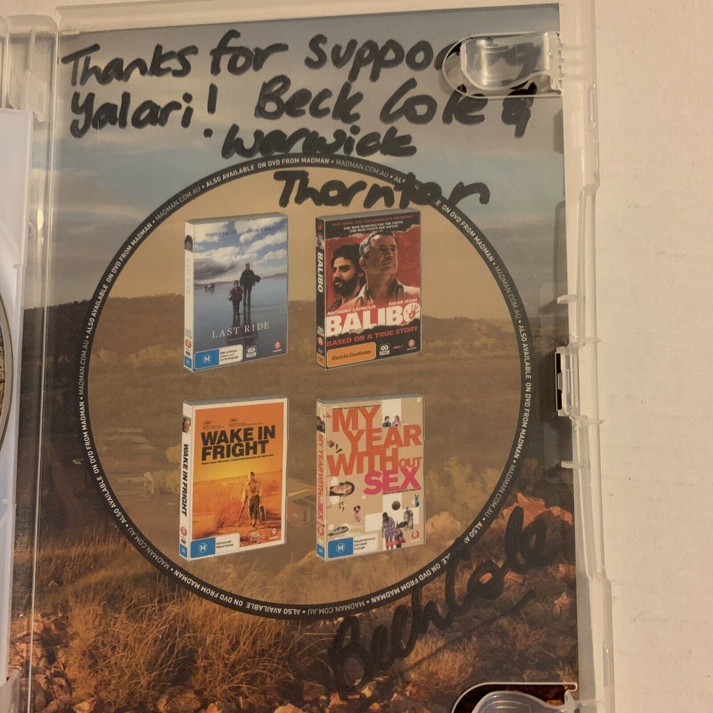 *Signed Cover* Samson & Delilah (DVD, 2009, 2-Disc Set)   Region 4