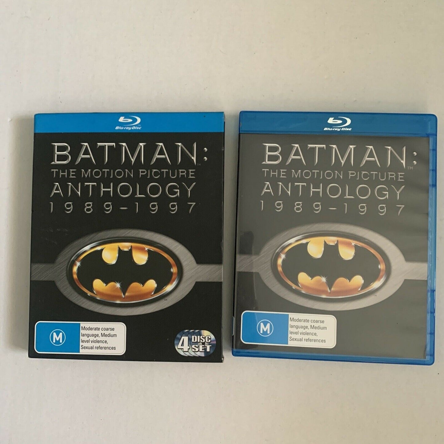Batman - The Motion Picture Anthology (1989-1997) (Blu-ray, 2009, 4-Disc Set)