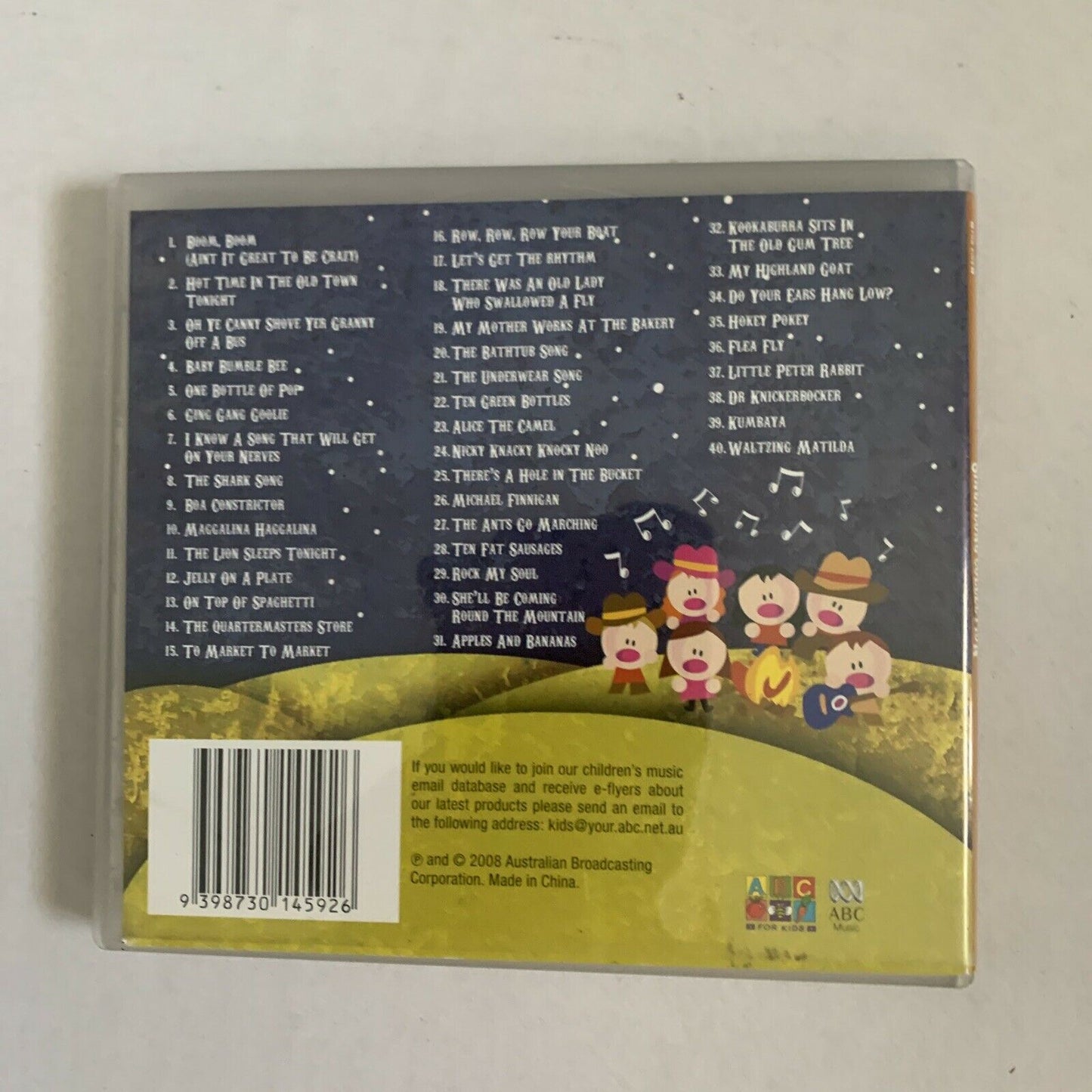 ABC For Kids - Classic Campfire Singalong Collection (CD, 2008)