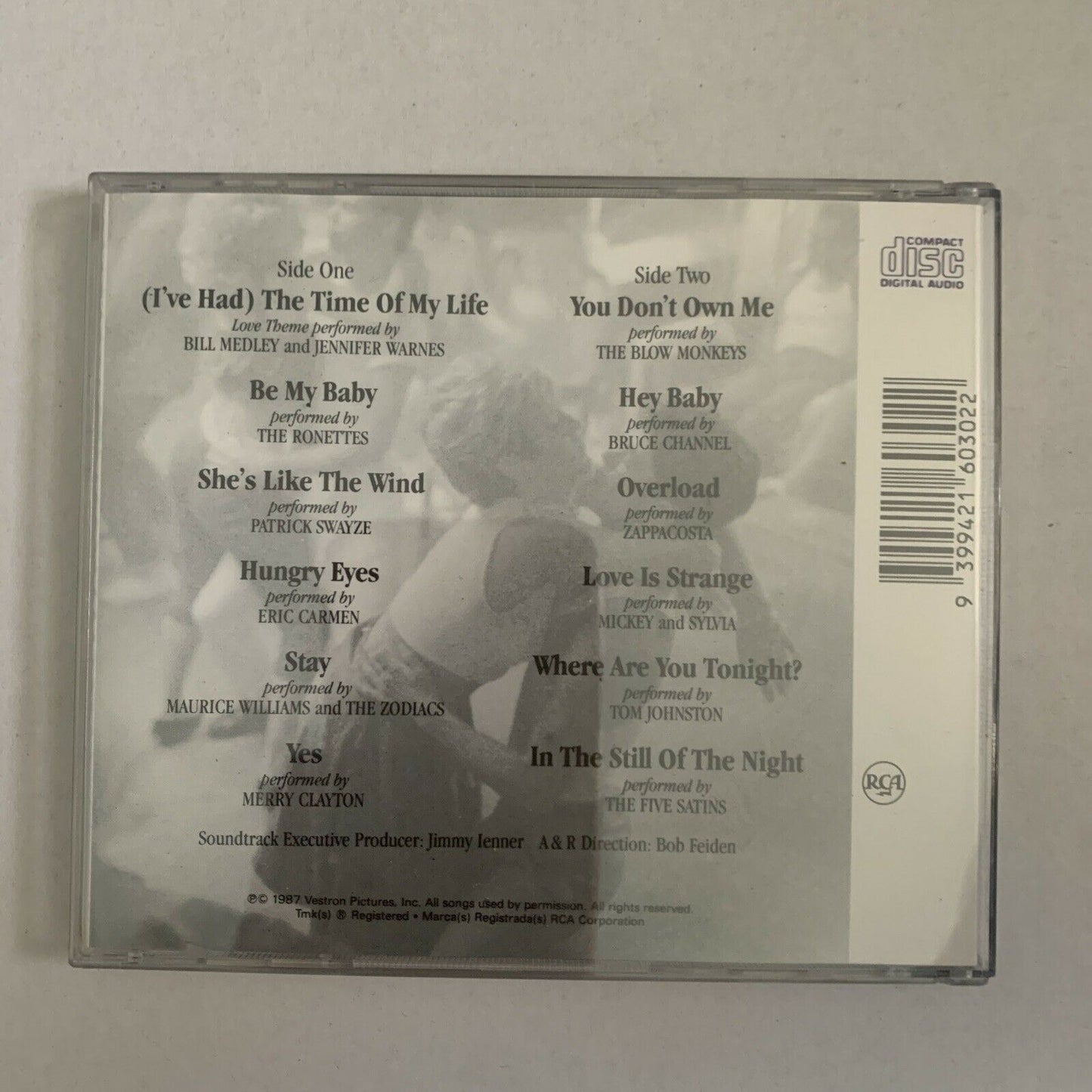 Dirty Dancing: Original Movie Soundtrack & More Dirty Dancing (CD, 1987, 2-disc)