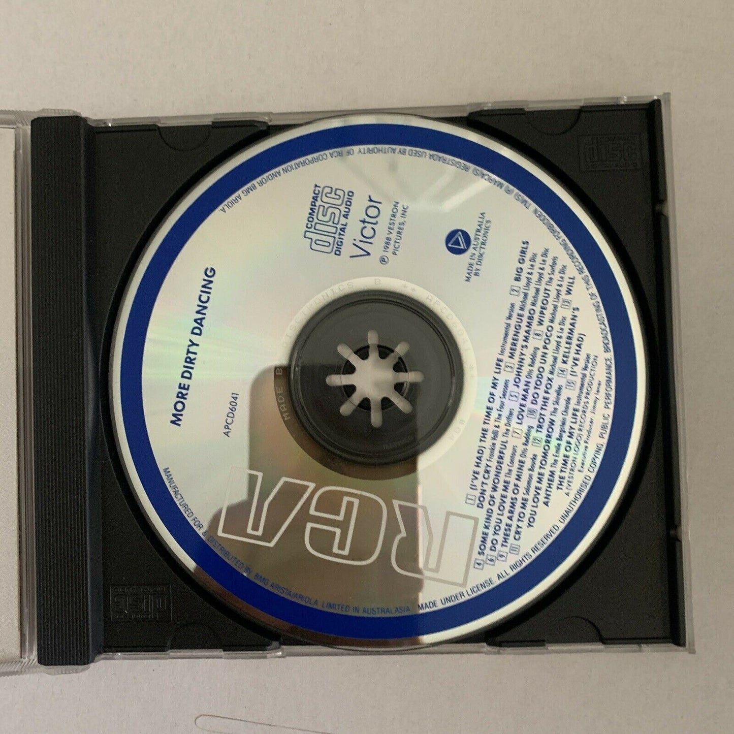 Dirty Dancing: Original Movie Soundtrack & More Dirty Dancing (CD, 1987, 2-disc)