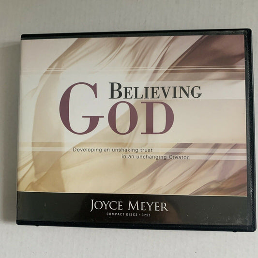 Believing God - Joyce Meyer CD 4-Disc