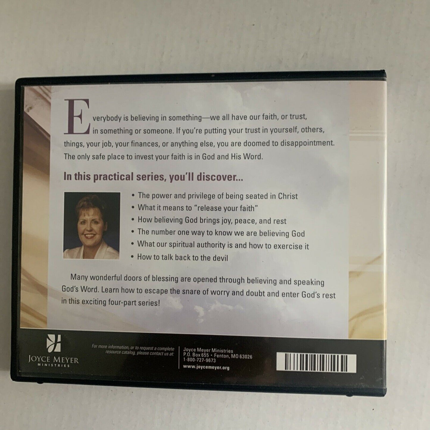 Believing God - Joyce Meyer CD 4-Disc