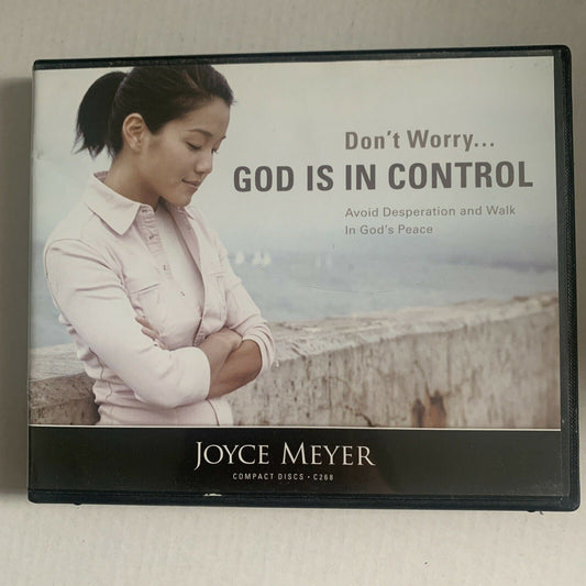 Don't Worry... God Is In Control - Joyce Meyer (CD, 4-Disc)