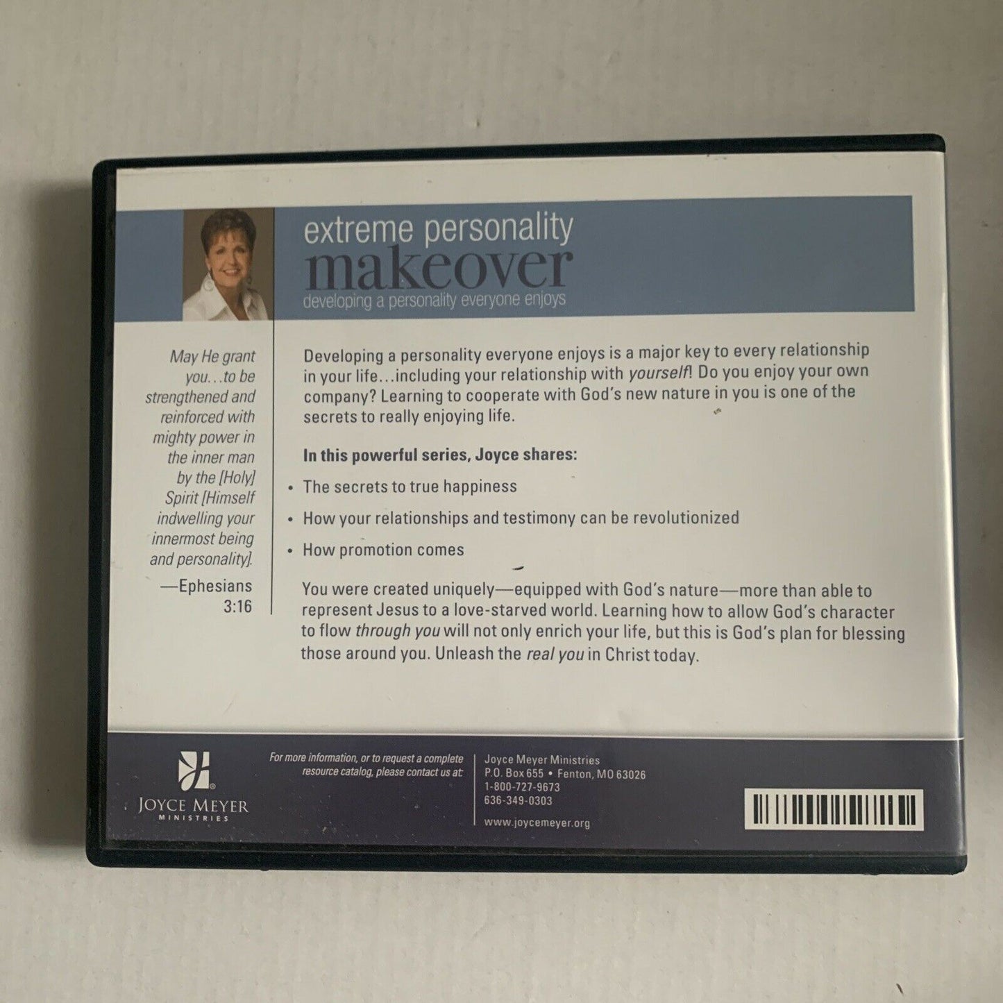 Extreme Personality Makeover - Joyce Meyer (CD, 4-Disc)