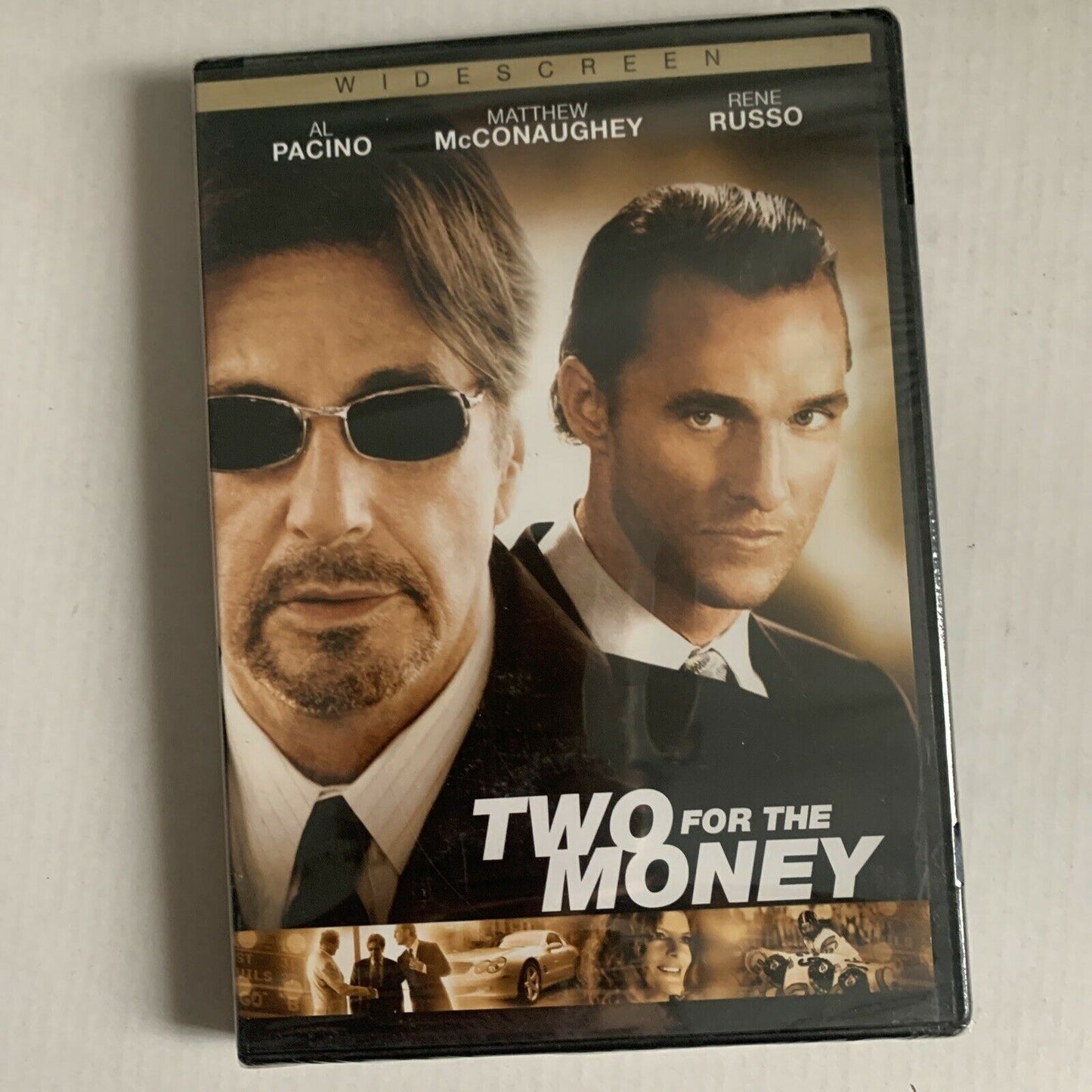 *New Sealed* Two For The Money (DVD, 2005) Al Pacino, Rene Russo. Region 1