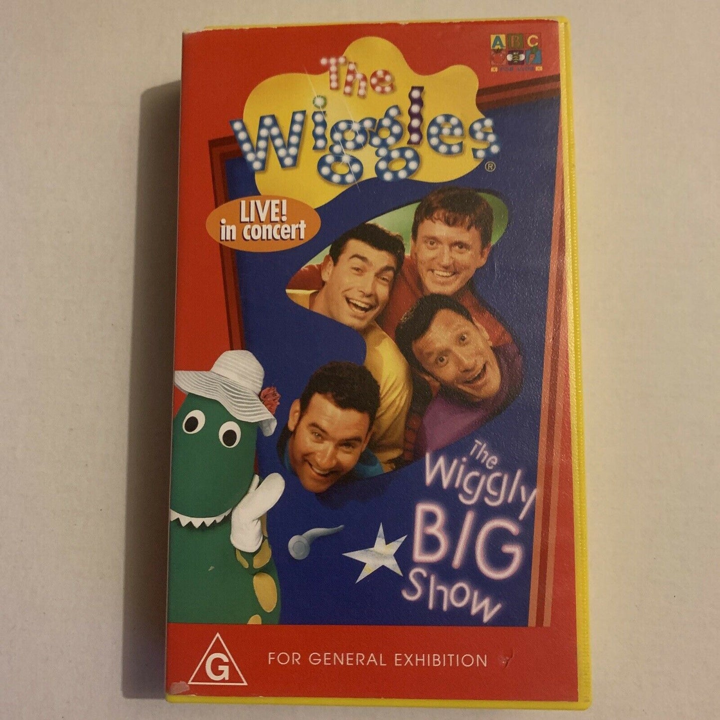 The Wiggles - Live! In Concert & The Wiggly Big Show (VHS, 1999) PAL ...