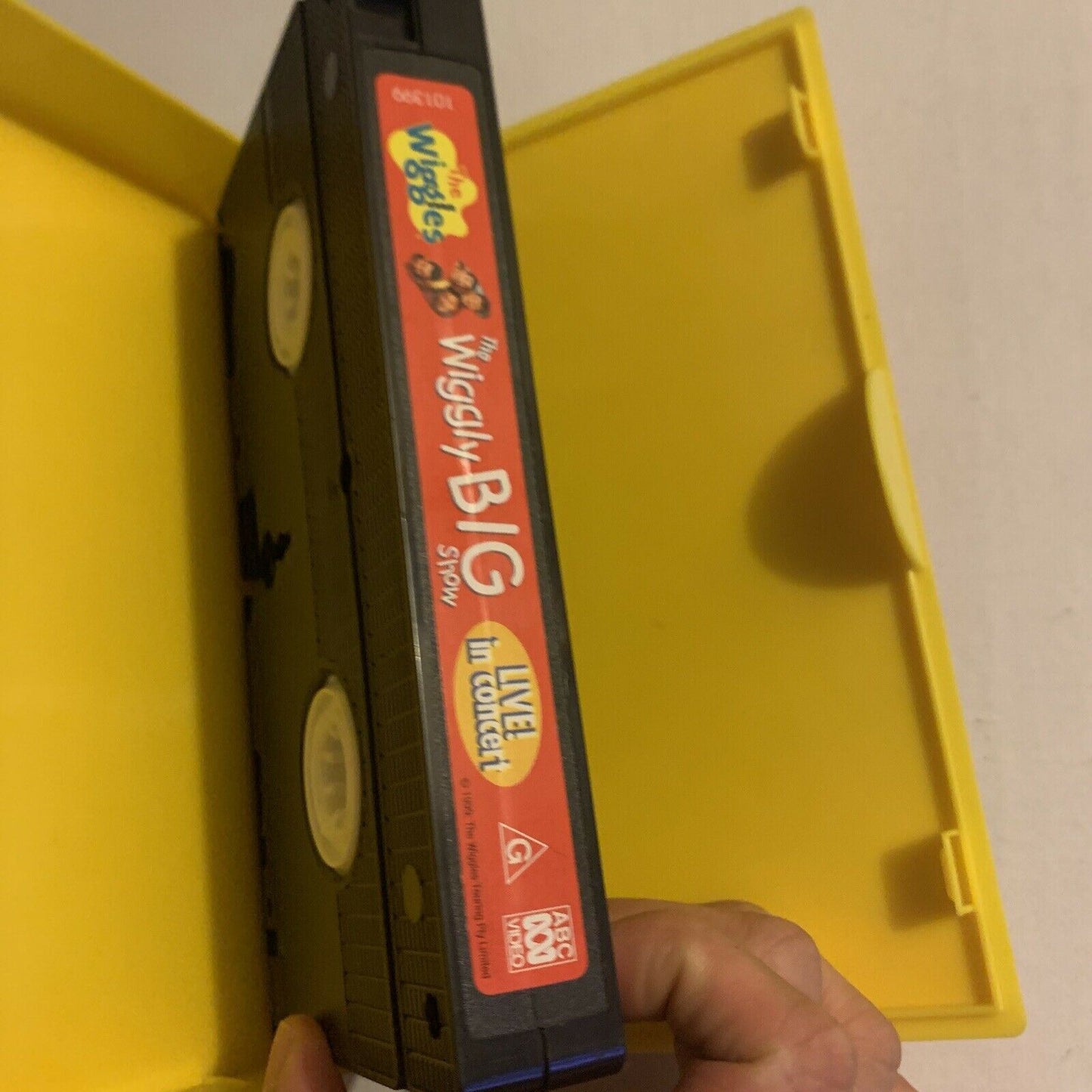 The Wiggles - Live! In Concert & The Wiggly Big Show (VHS, 1999) PAL