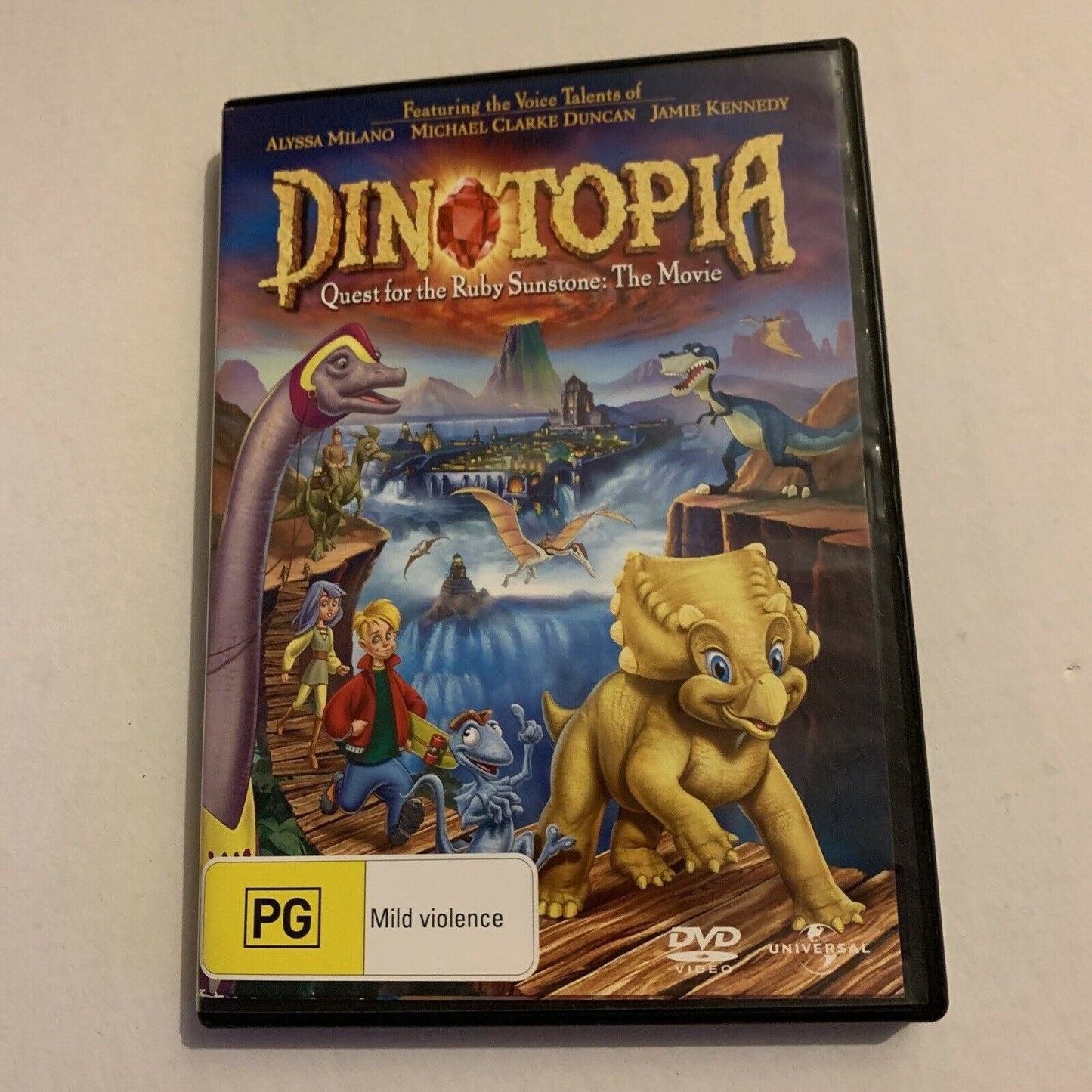 Dinotopia: Quest for the Ruby Sunstone (DVD, 2005) Alyssa Milano, Jamie Kennedy