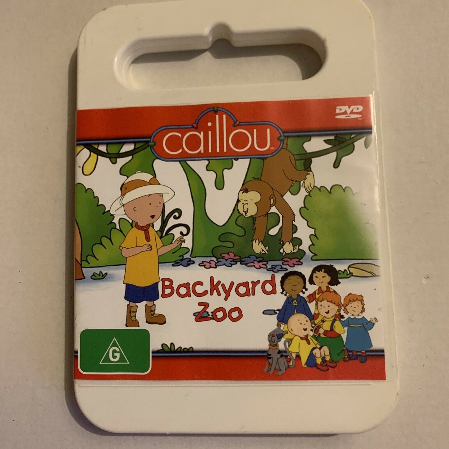 Caillou - Caillou In Space & Backyard Zoo (DVD, 2-Disc)