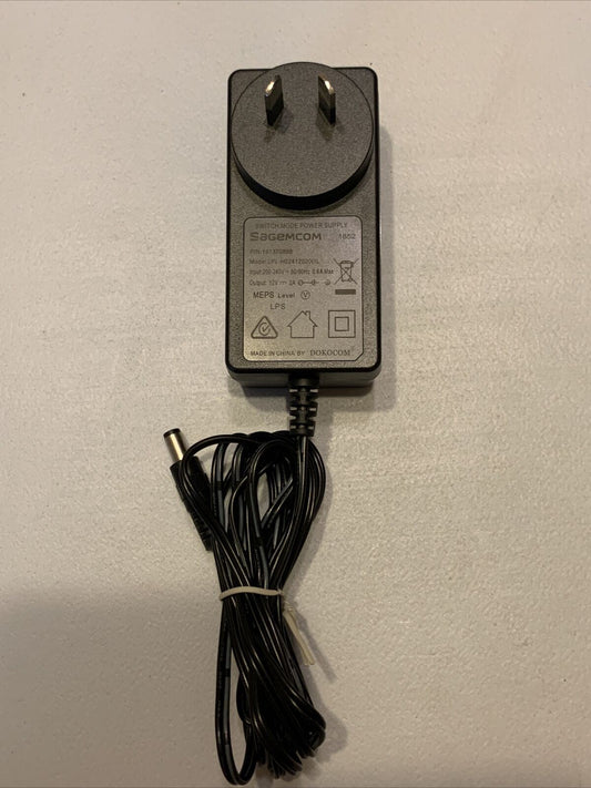 Genuine Sagemcom LPL-H024120200IL Power Supply 12v 2a