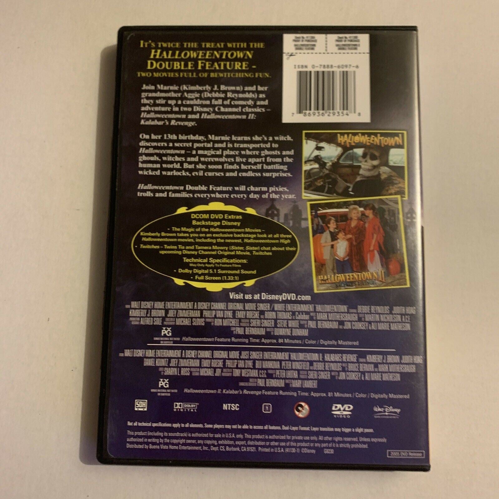 Halloweentown / Halloweentown II: Kalabar’s Revenge (DVD) Region 1 ...