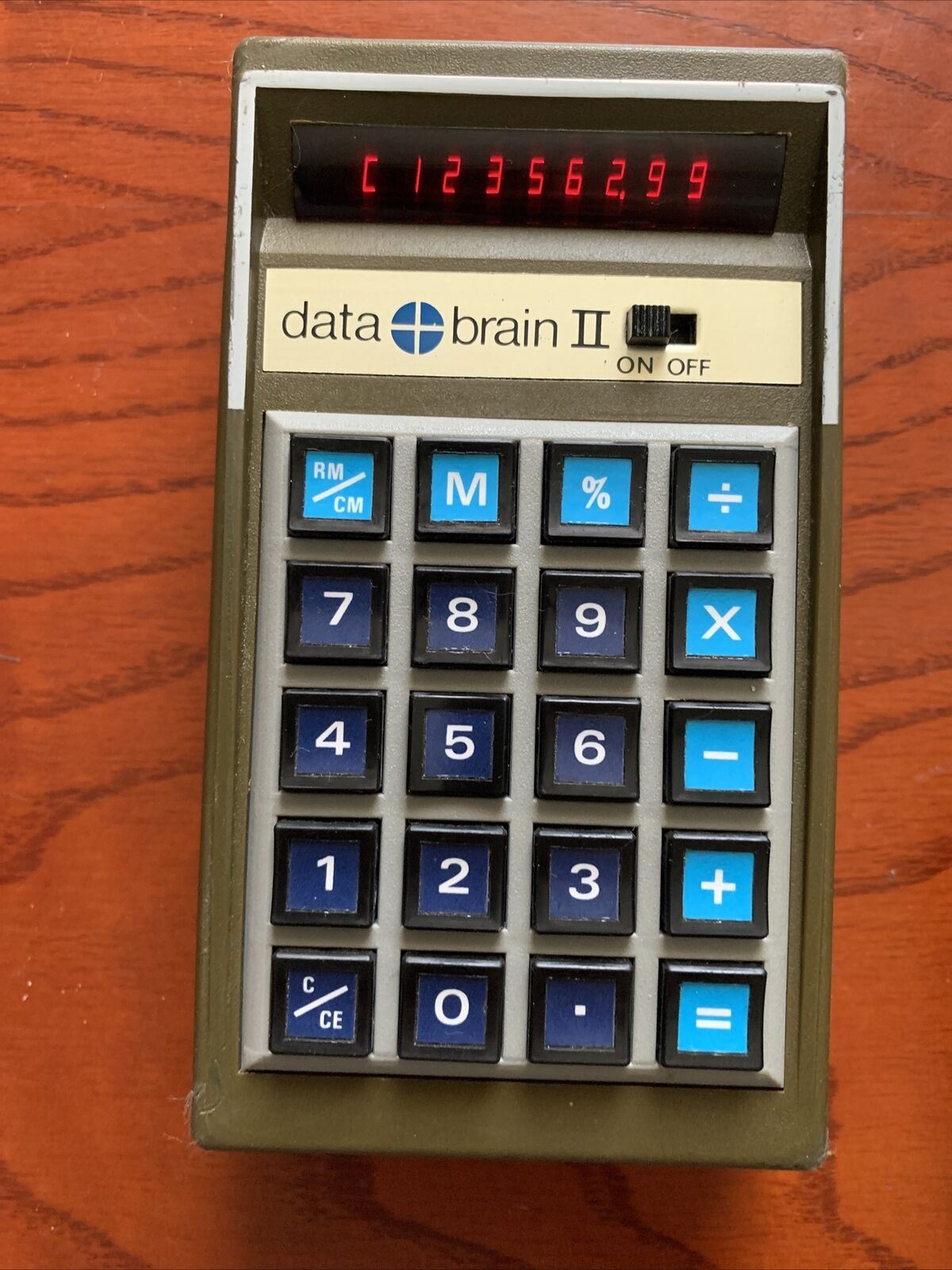 Vintage Data Brain II Calculator